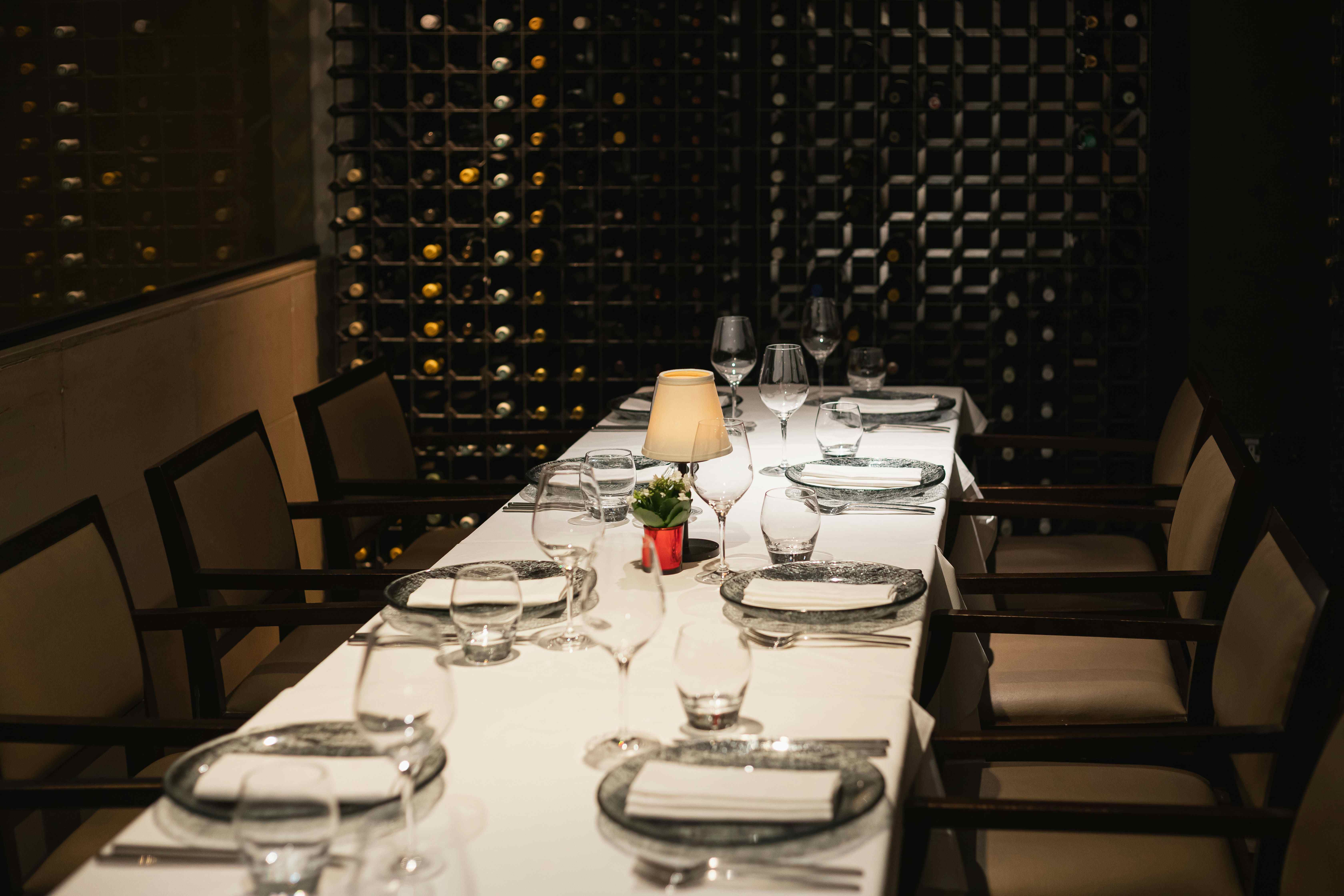Sommelier's Private Dining Room. , Benares Restaurant & Bar 